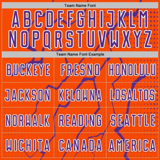 Sports Custom Sublimation Soccer Uniform Lightning Jersey Orange Purple-White Sports Custom Sublimation Soccer Uniform Lightning Jersey Orange Purple-White