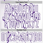 Uniform Sublimation White Purple Custom Sports Soccer Jersey Lightning Uniform Sublimation White Purple Custom Sports Soccer Jersey Lightning